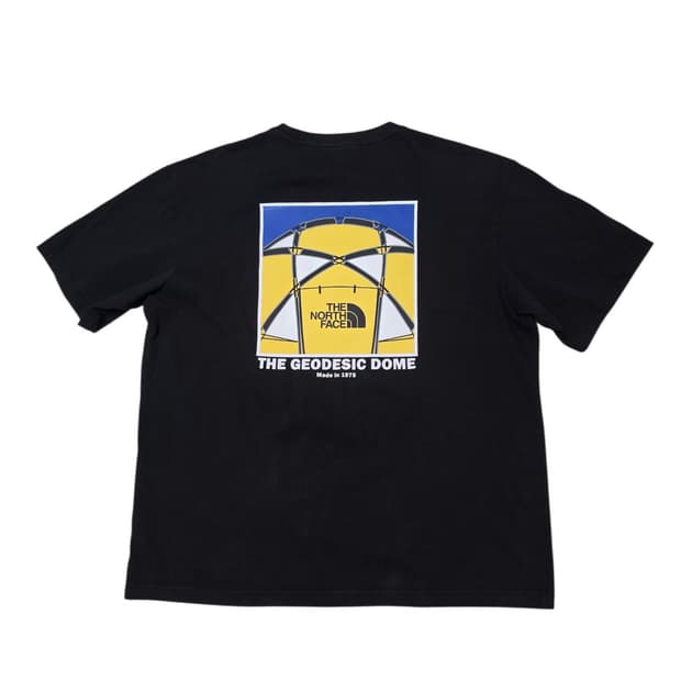 노스페이스 블랙 반팔티 2XL