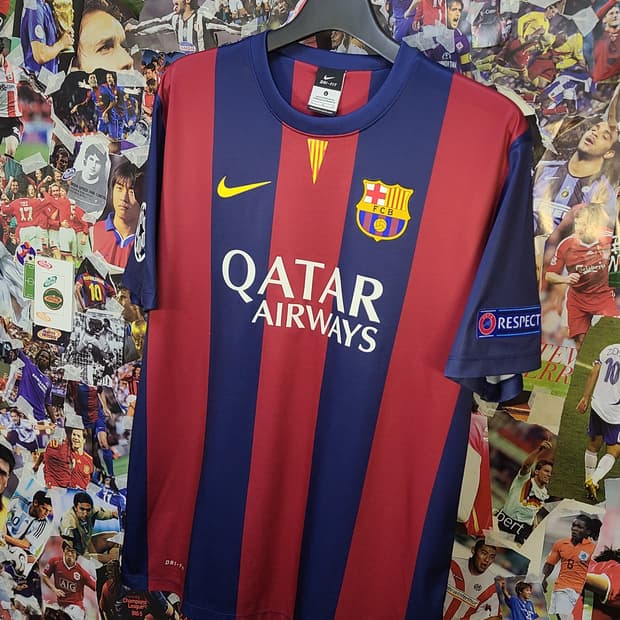 바르셀로나 14시즌 메시 유니폼