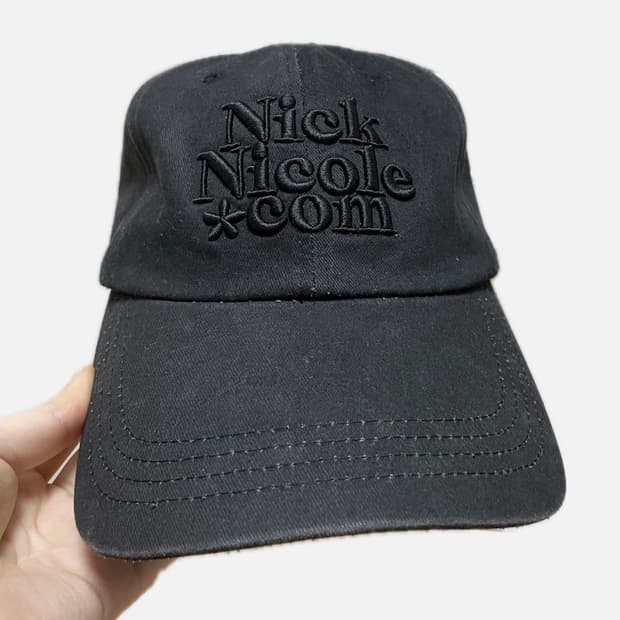 닉앤니콜 NN DOTCOM SIGNATURE BALL CAP