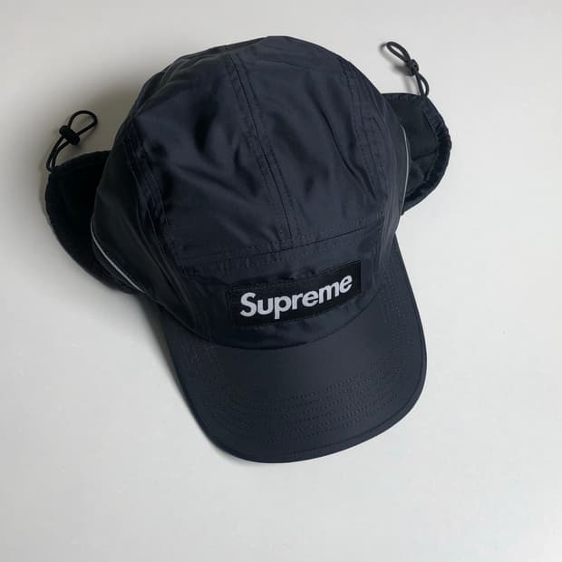 슈프림 25FW 이어플랩 캠프캡 모자