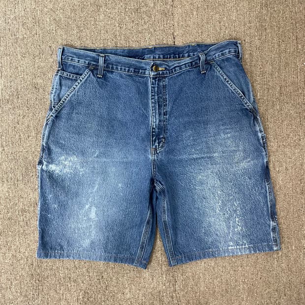  (40) Carhartt 칼하트 컷오프 데님 반바지 