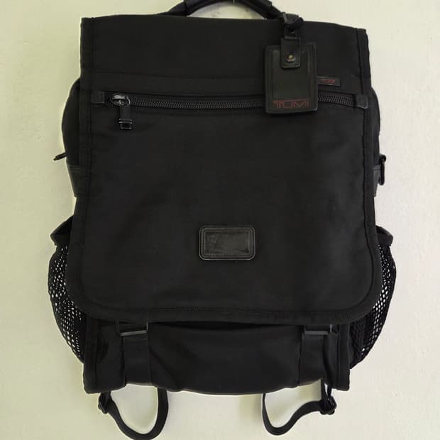 투미 블랙 백팩