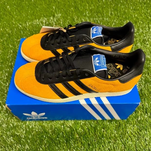 아디다스 가젤 골드 코어 블랙