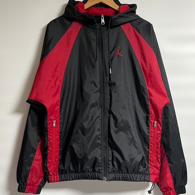 나이키 오버핏 조던 바람막이 윈드브레이커 자켓 점퍼 2XL