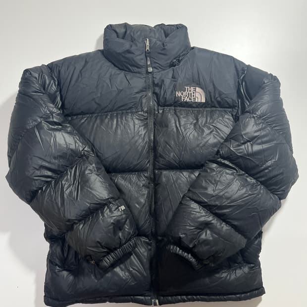 노스페이스 700 필 블랙 패딩