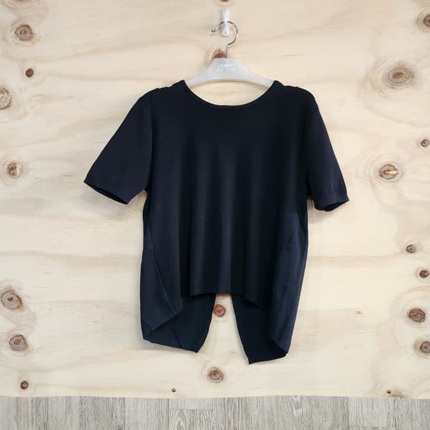 1062) 반팔 뒤트임 반팔티