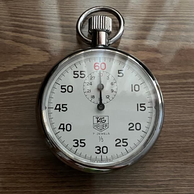 태그 호이어(Tag Heuer) 수동식 스톱워치 회중시계 빈티지시계 판매