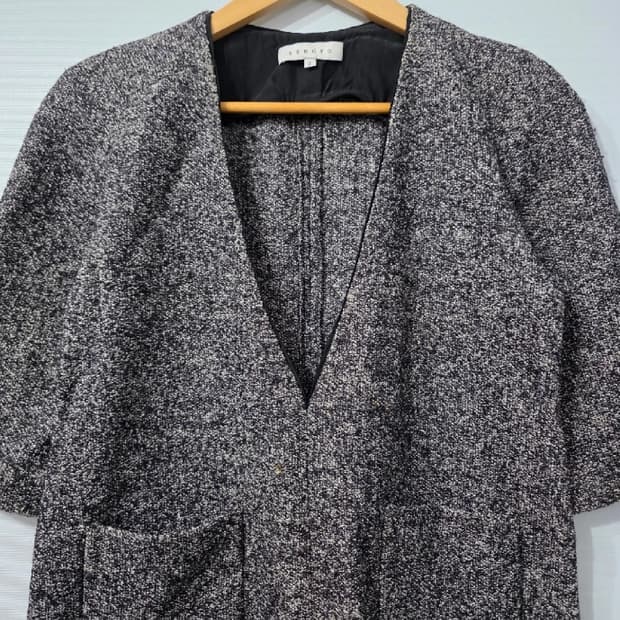 Sandro 산드로 트위드 원피스 ~55