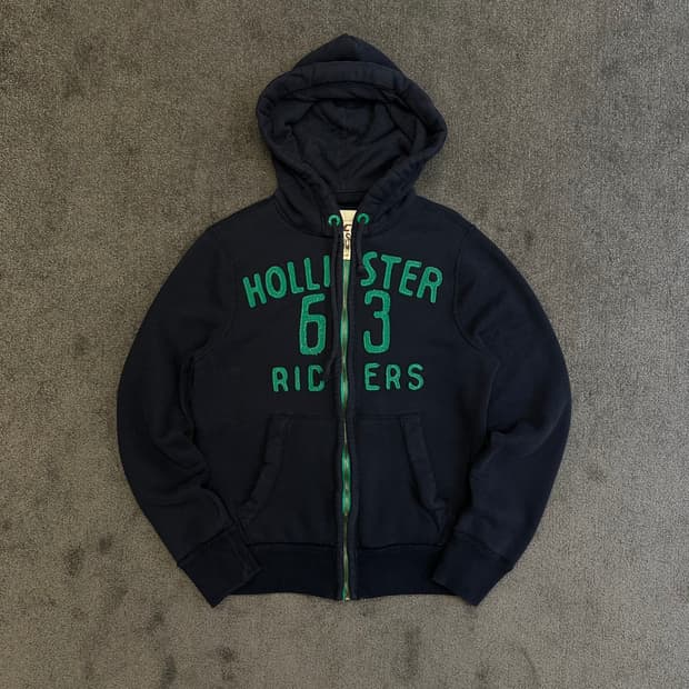 홀리스터 후드집업 네이비 S