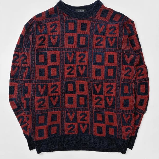 베르사체 90s 이태리 V2 울 니트 PN5309