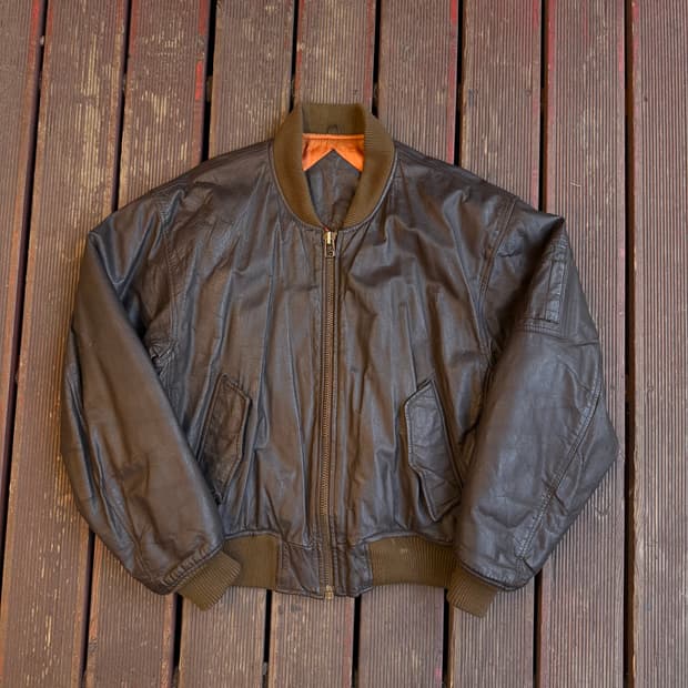 빈티비 봄버 자켓 M