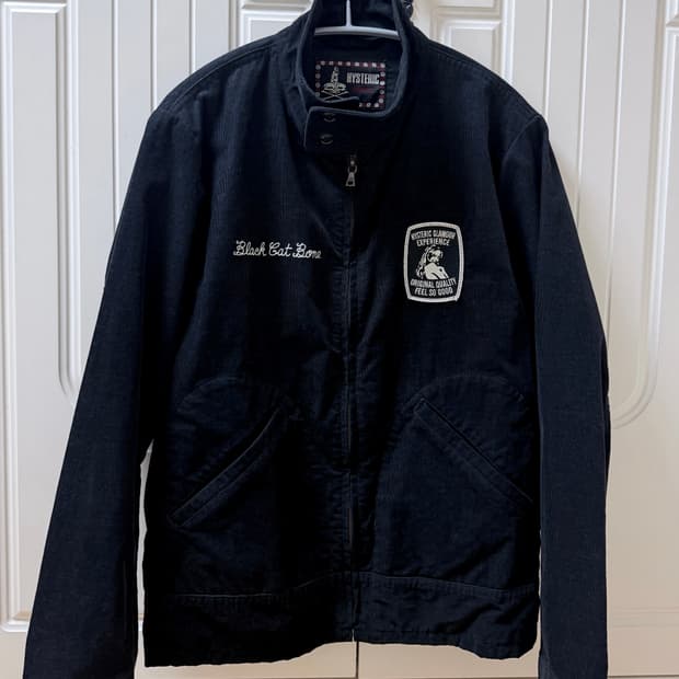 히스테릭글래머 블루종 자켓