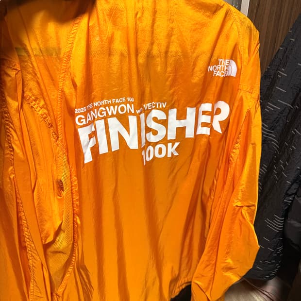 노스페이스 마라톤완주자켓xl