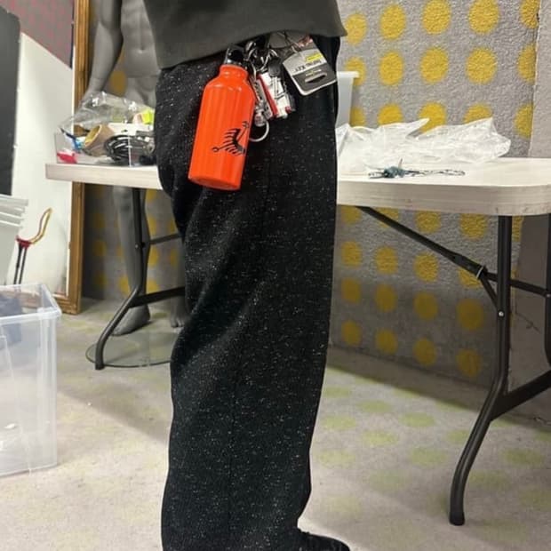 키코 나빈 와이드 팬츠