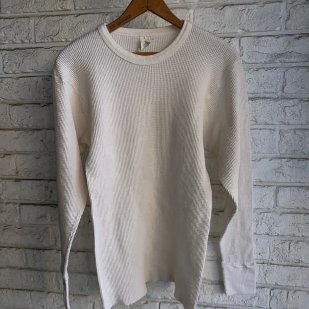 90s 써멀 와플티 L