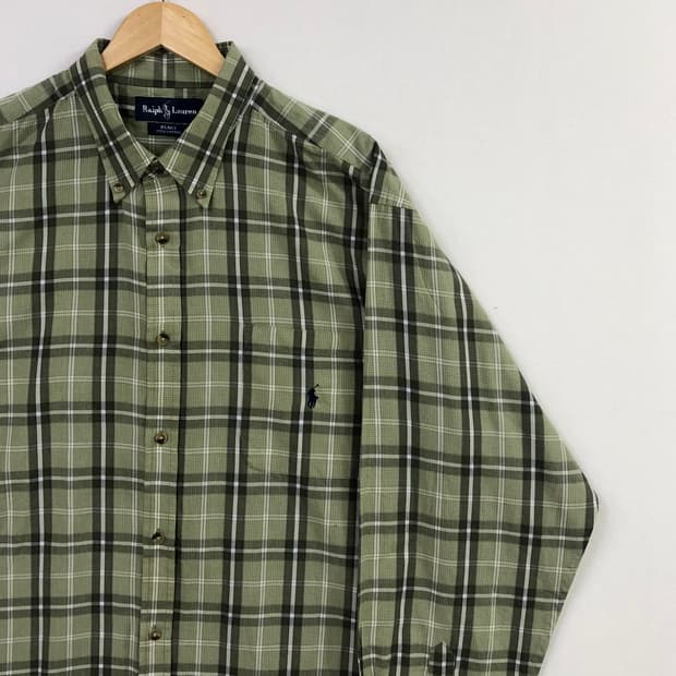 Xxl 폴로 체크 셔츠