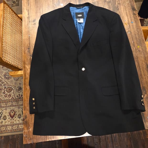 90'S 베르사체 네이비자켓 