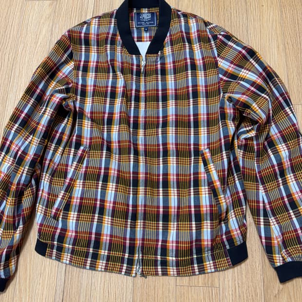 J press 마드라스 블루종