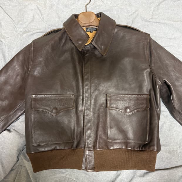 에어로레더 A-2 48사이즈 판매합니다