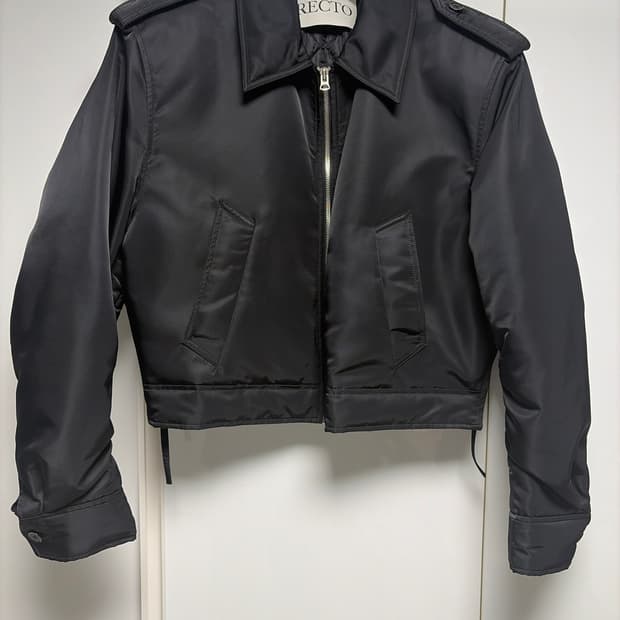 렉토 톨루즈 나일론 봄버 자켓 블랙  S사이즈 팝니다