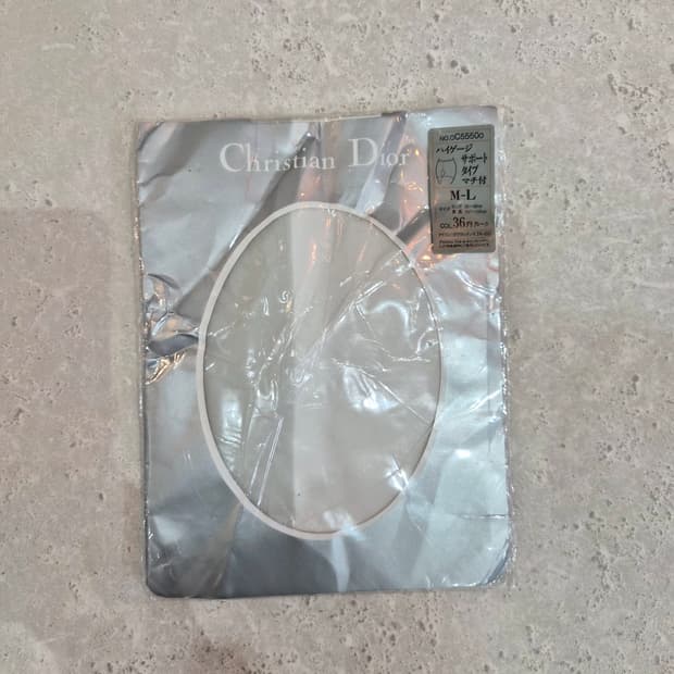 Christian Dior 하이게이지 그리그레일 팬티스타킹