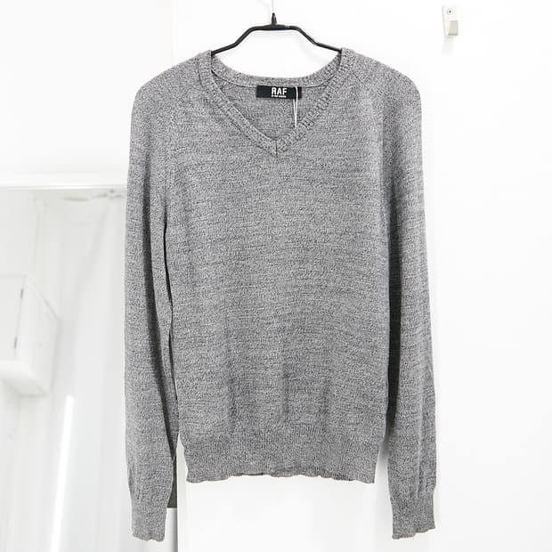 Melange V-neck Sweater