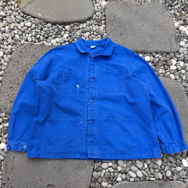 OVERSIZED 90s NATURAL FADED 오버사이즈 프렌치자켓
