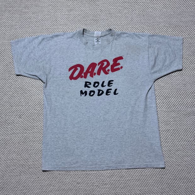 (XL) 90s 빈티지 DARE 그레이 티셔츠 후룻 2