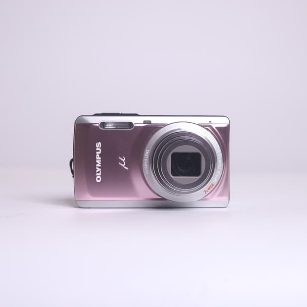 올림푸스 뮤7040 핑크 박스셋