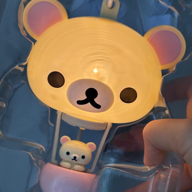 코리락쿠마 무드등 수유등 선물 크리스마스