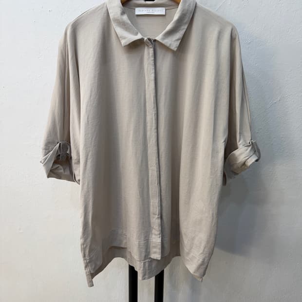 정품) 파비아나필리피 여성 오버사이즈 블라우스셔츠