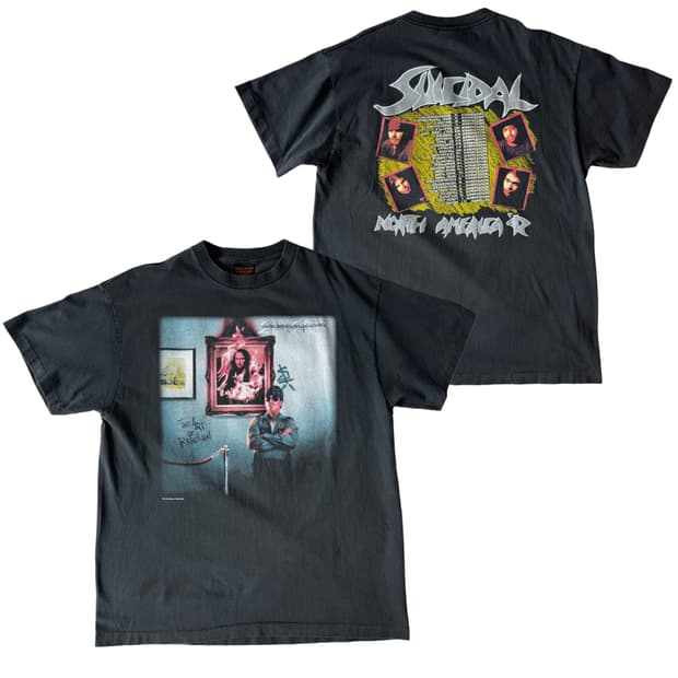 수이사이드 텐던시즈 (1992 Art of Rebellion)투어티셔츠