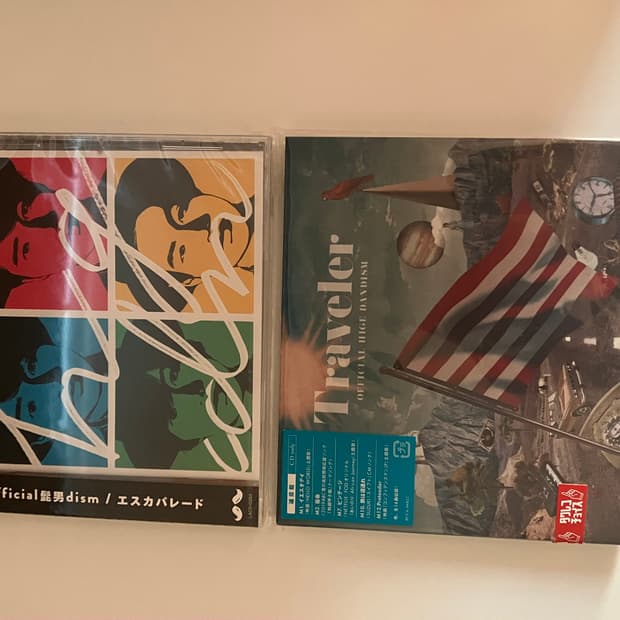 히게단 ESCAPARADE + Traveler 앨범 CD