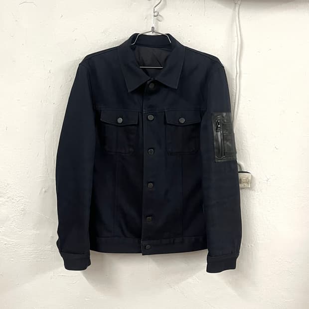 프라다 2007 아카이브 데님 트러커 자켓