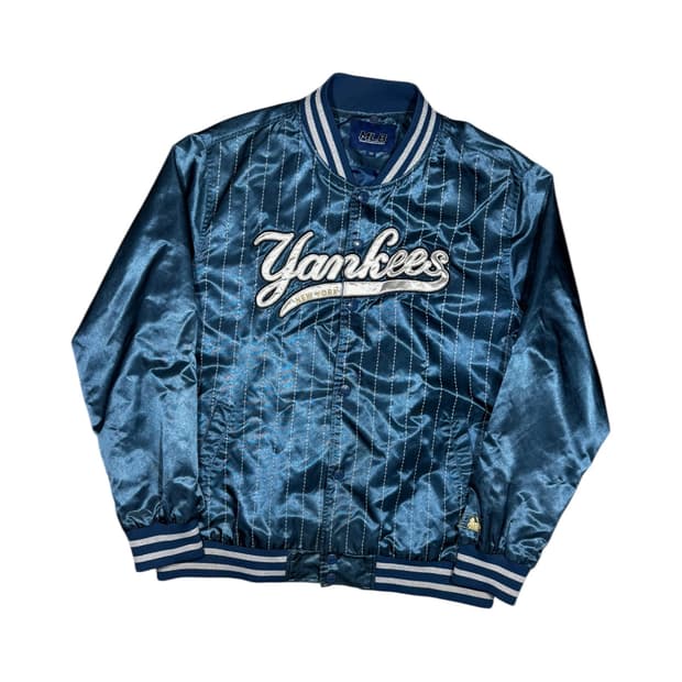 MLB 엠엘비 뉴욕 양키스 사틴 봄버자켓
