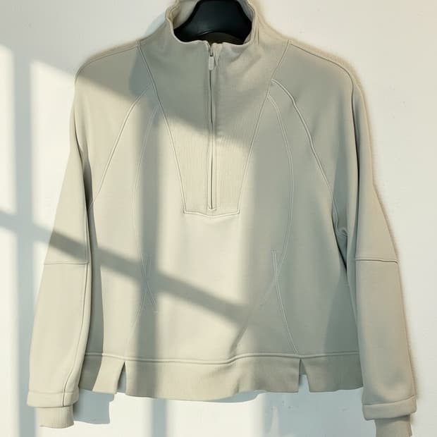 룰루레몬 하프 집업 스웨트셔츠