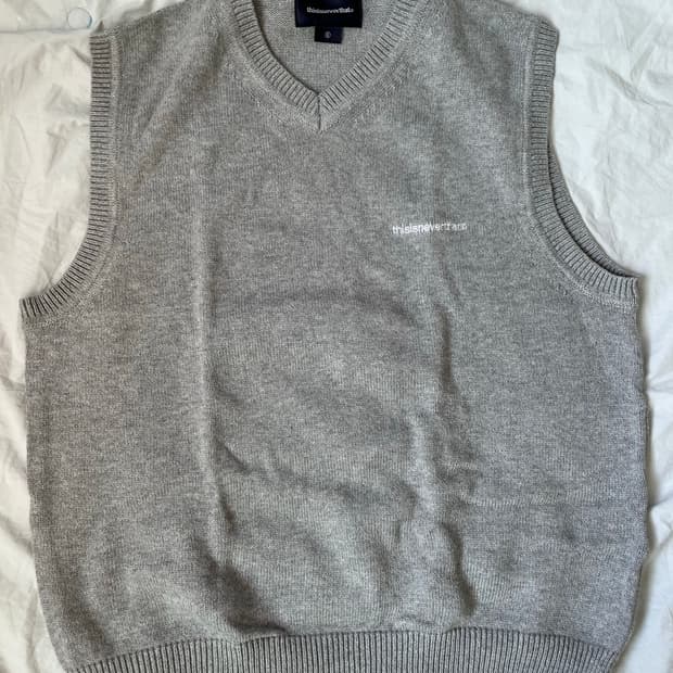 디스이즈네버댓 니트 베스트 S