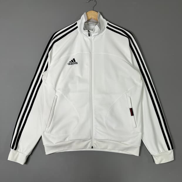 아디다스 로고 트랙탑 져지 화이트 105 [111705]