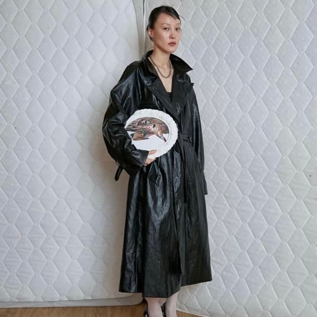 나체 NACHE 레더코트