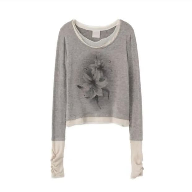 스컬프터 Triple Layered L/S Tee 레이어드티