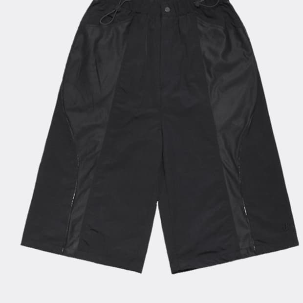 오호스 CURVED PIPING SHORT-BLACK
