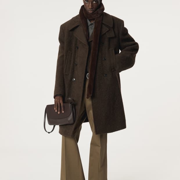 렉토 라마울 피코트 카키 M사이즈