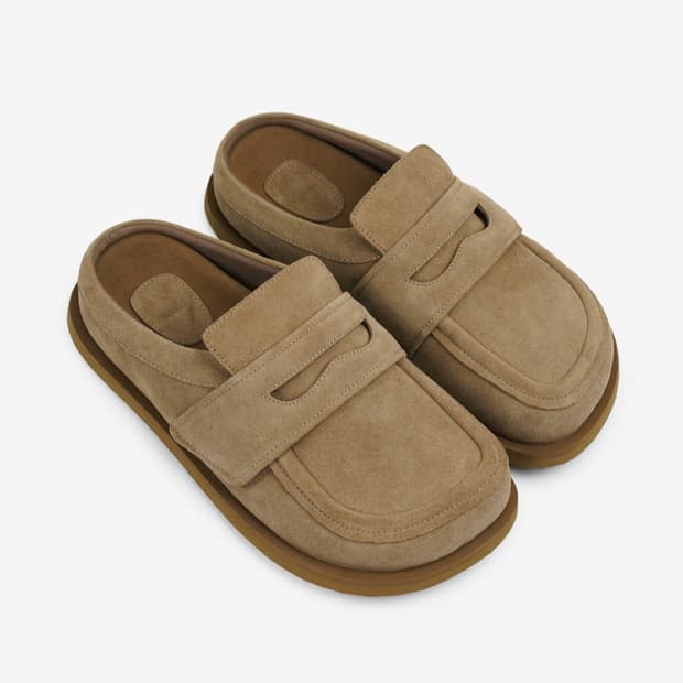 킨치 패디드뮬 브라운