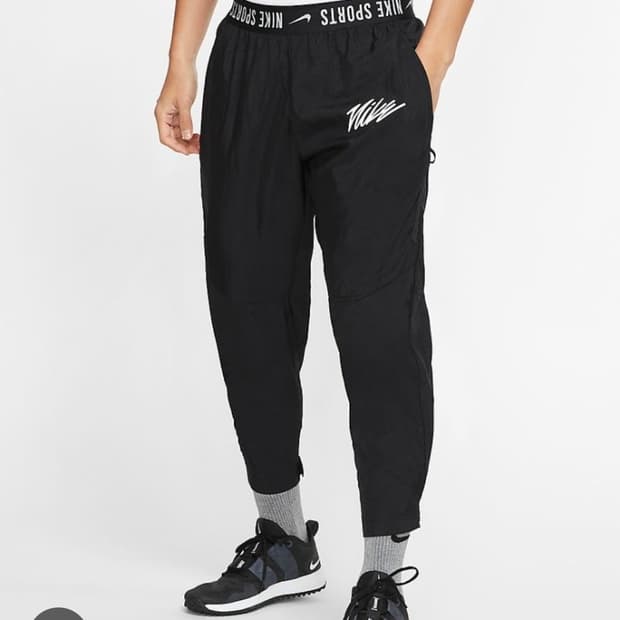나이키 우븐 트레이닝 팬츠  밴딩바지 라지 남성