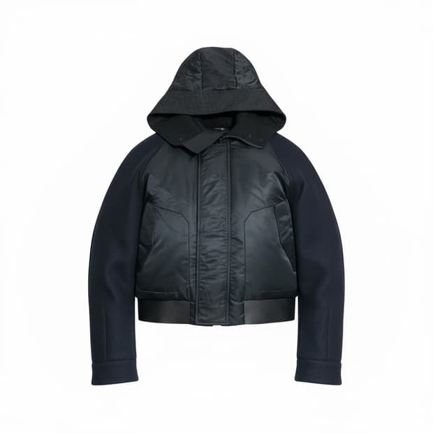 준지 크롭 구스 점퍼 46