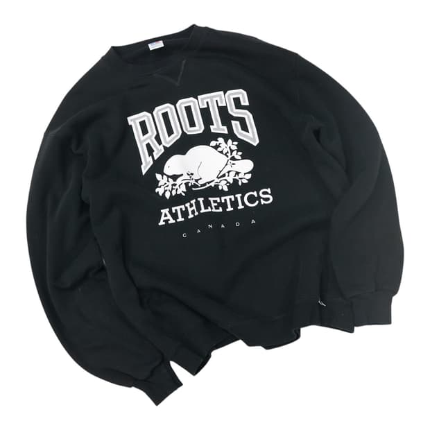 러셀 90s 애슬레틱 x 루츠 빈티지 캐나다 비버 스웨트셔츠 (XL)