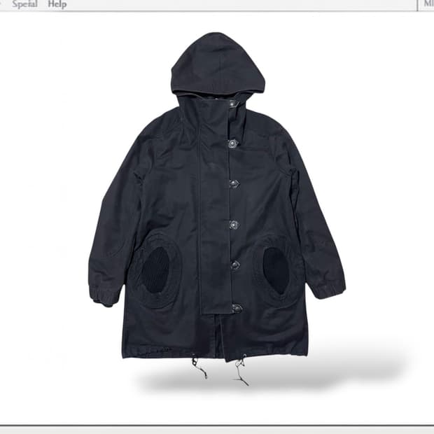 츠모리치사토 퍼 후드코트