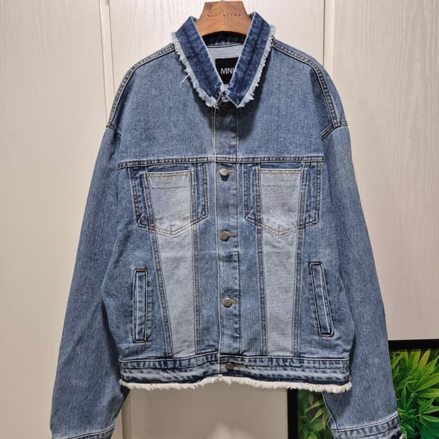 (세일)(새상품)MNL 데님 청자켓