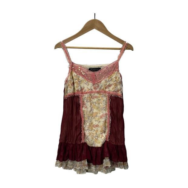 [JPN] Renaissa 플로럴 텍스처 레이어드 슬립