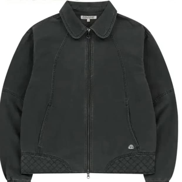 구해요)코이세이오 라운드 카라 스티치 자켓 블루그레이 2